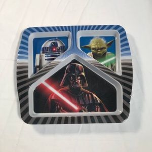 Zak Designs Star Wars Kids Plate